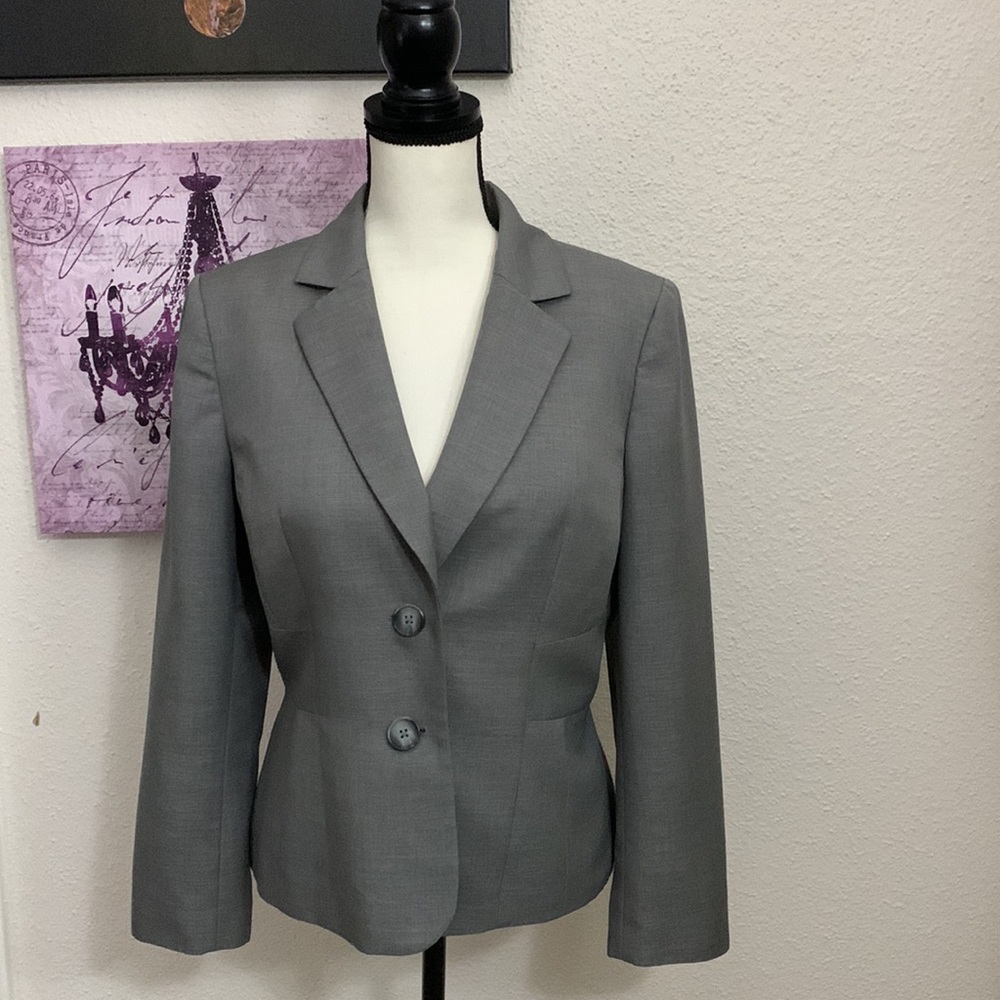 Suit Jacket - Gray - Size 14P